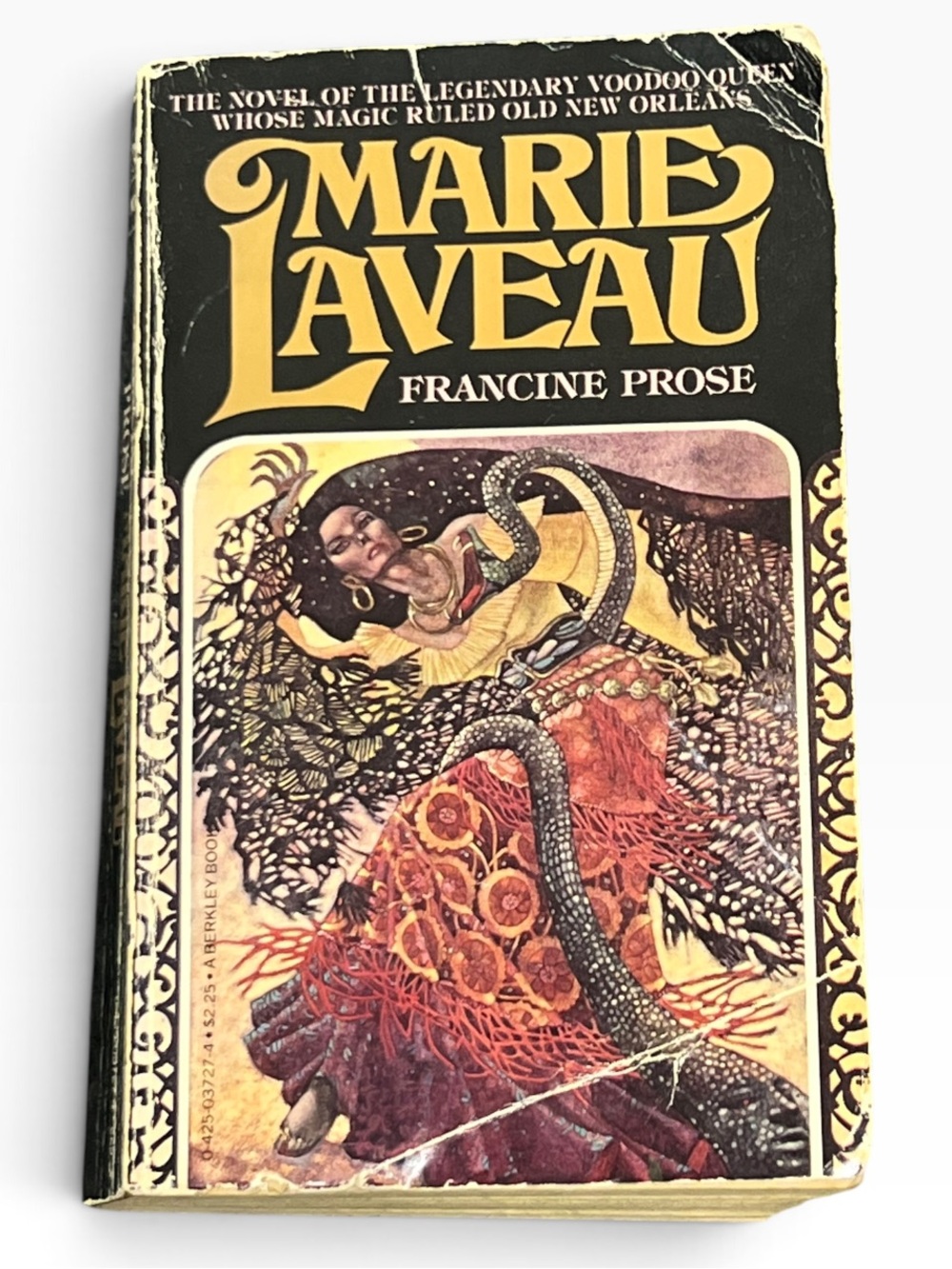 Marie Laveau by Francine Prose Paperback Size Vintage Rare Out of Print